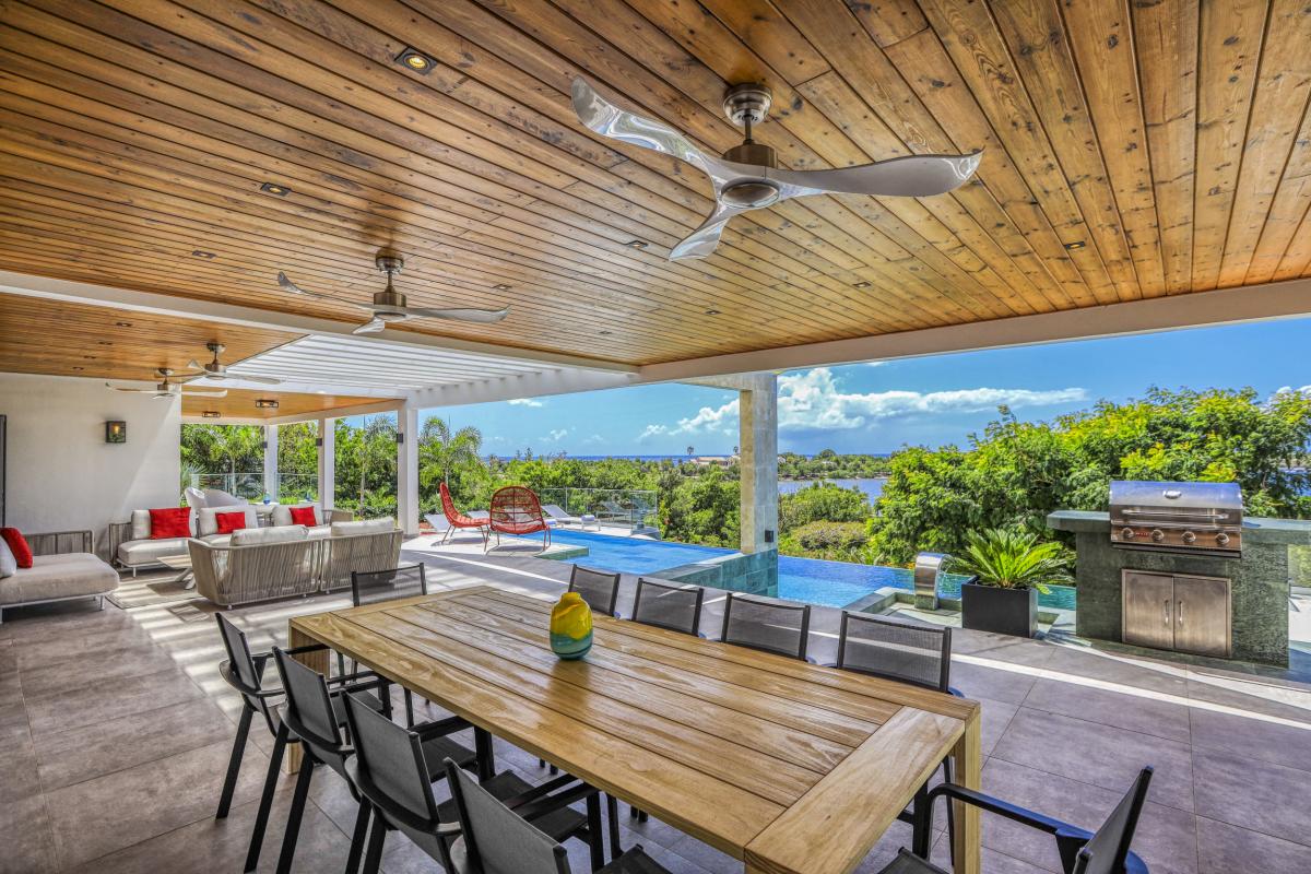 13 Location villa Terres Basses Saint Martin_terrass